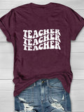 Teacher T-Shirt Aosig