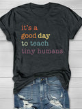 Teacher T-Shirt Aosig