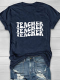 Teacher T-Shirt Aosig