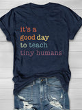 Teacher T-Shirt Aosig