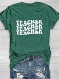 Teacher T-Shirt Aosig