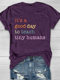 Teacher T-Shirt Aosig