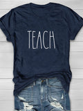 Teacher T-Shirt Aosig