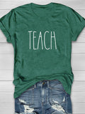 Teacher T-Shirt Aosig