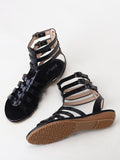 Temperament Hollow Roman Sandals Aosig