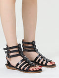 Temperament Hollow Roman Sandals Aosig