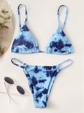 Tie-dye Bikini Swimsuit Aosig