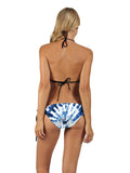 Tie-dye Print Bikini Swimsuit Aosig