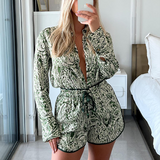 Casual Green Two Piece Set