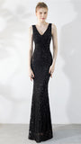 slim long evening dress Aosig